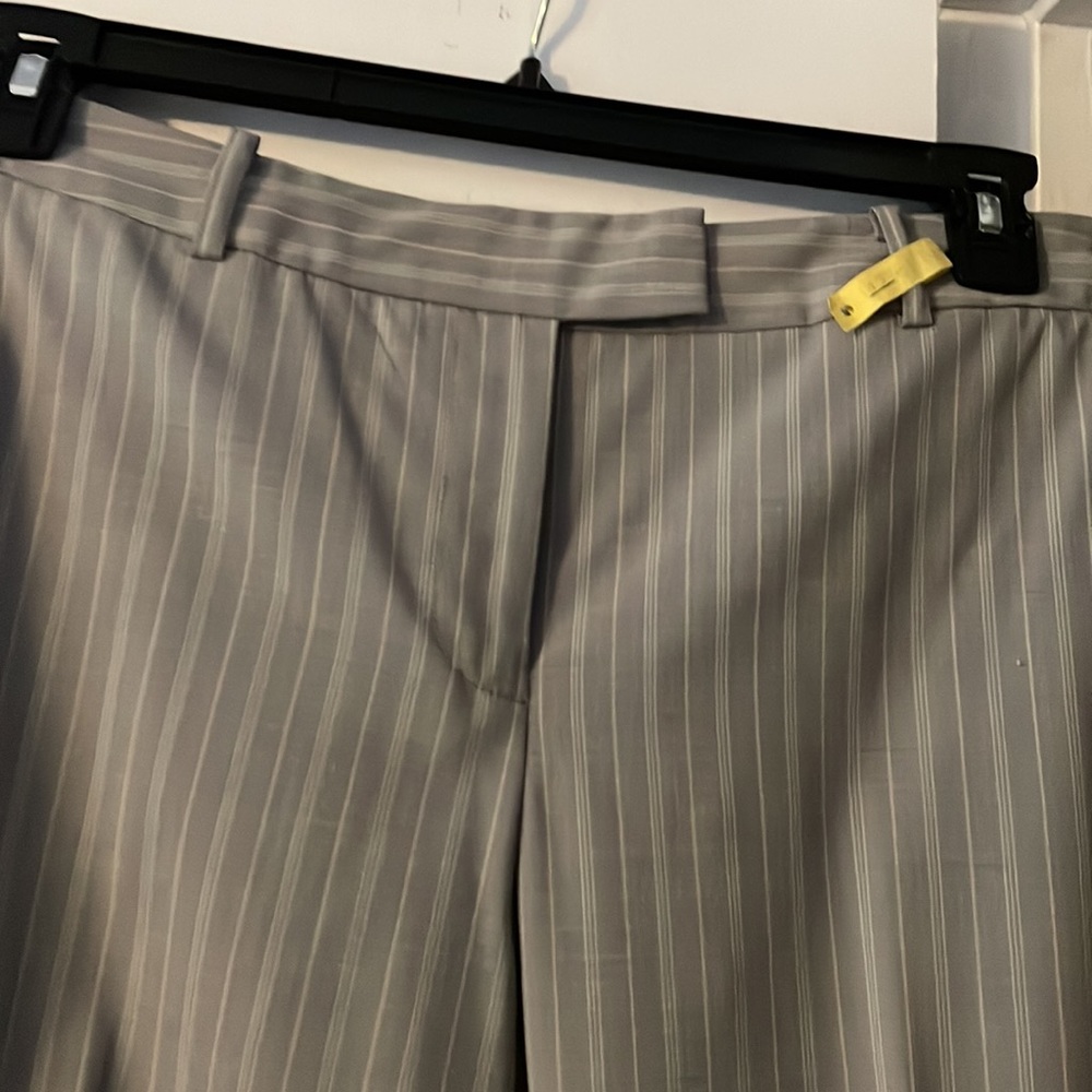 Women's Gray Pinstripe Suit Set - Picture 2 of 13